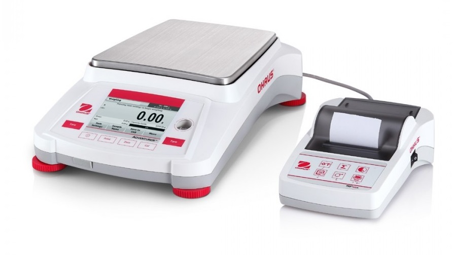 ohaus scale with printer