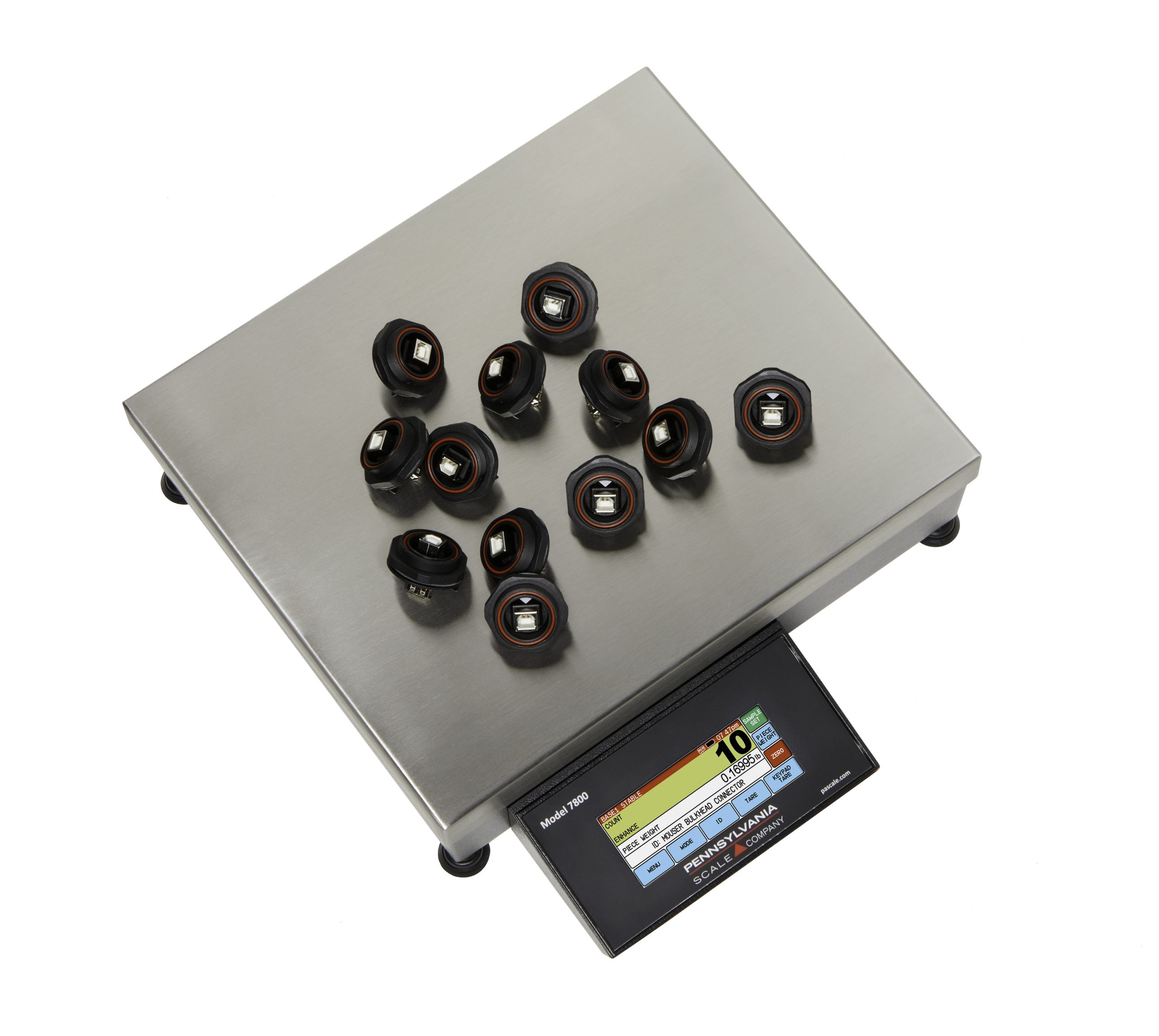 7800 count and weigh parts counting scale