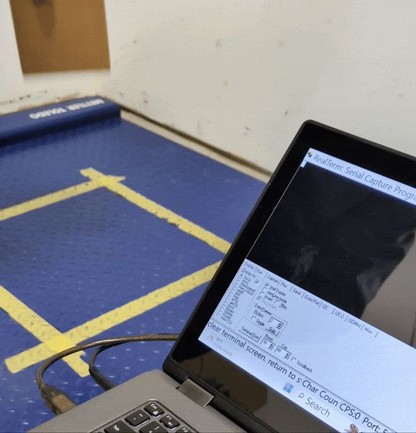Dropping a 5lb item onto a scale