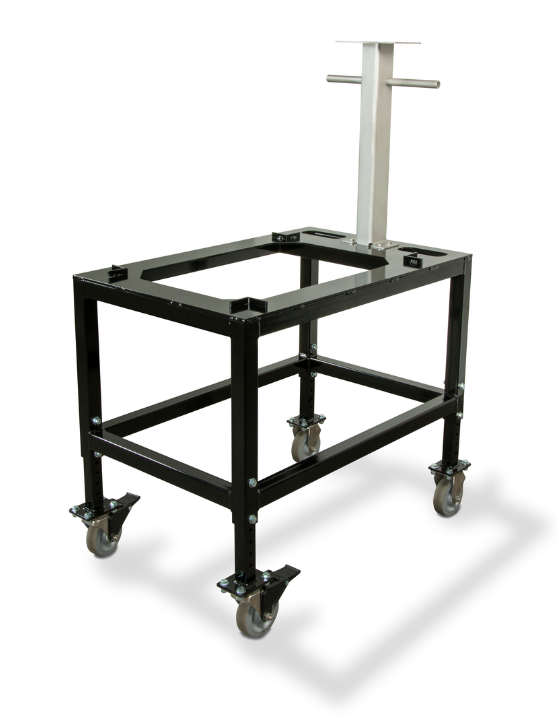 RICE LAKE BENCHMARK 24" X 24" MILD STEEL MOBILE SCALE CART