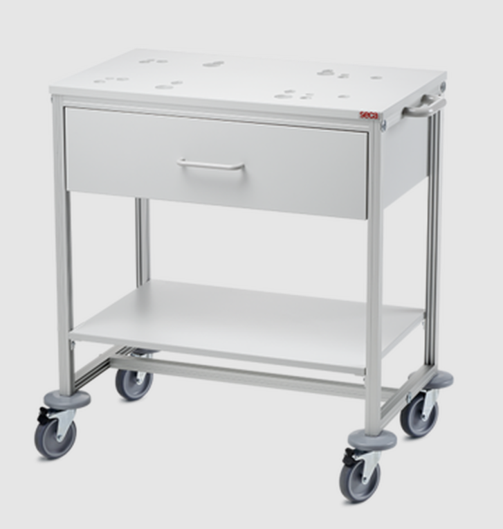 SECA 403 CART WITH DRAWER FOR MOBILE SUPPORT OF SECA BABY SCALES