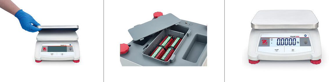 ohaus valor 1000 features